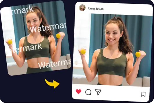 Clean Media Ready to Publish with Al Dewatermark