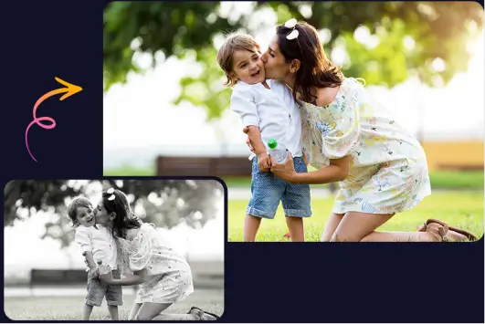 Picture Restoration for Faded Memories