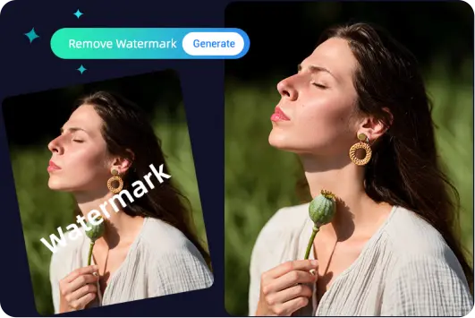 Remove watermark from photo