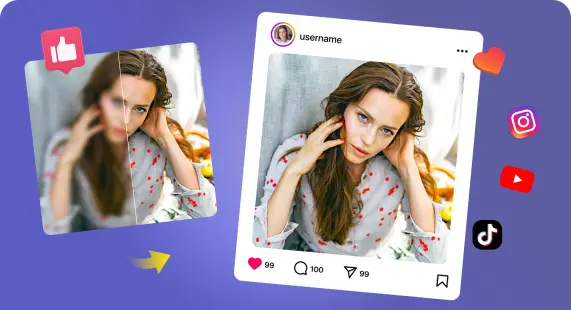 Remove Blur from Image with AI